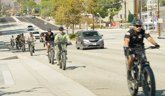 Buena Park PD, Riverside Sheriff, and Stanislaus Sheriff eBike Patrol Training