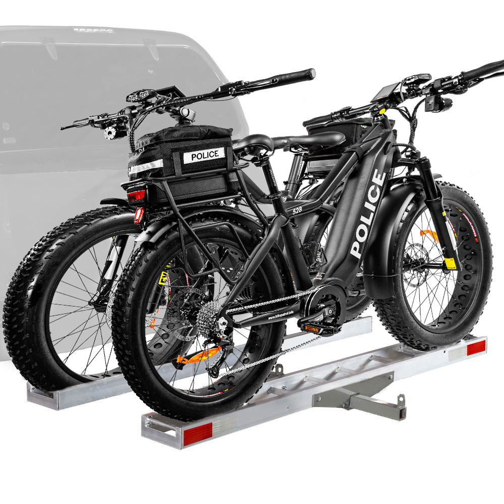 Aluminum Double eBike Carrier - 600 lb. Capacity